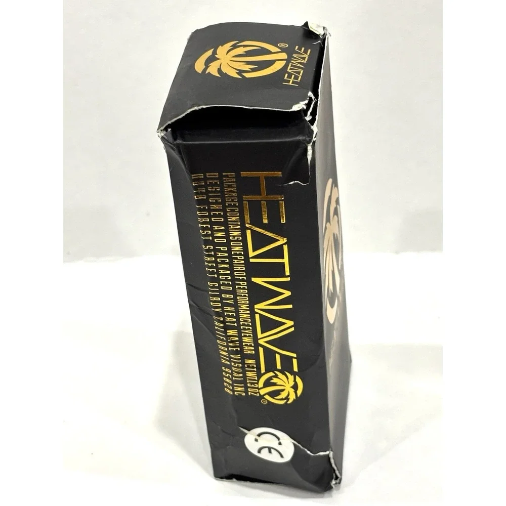 Heat Wave Visual Black Z87+ Shield Safety Sunglasses w/ Pouch & Box